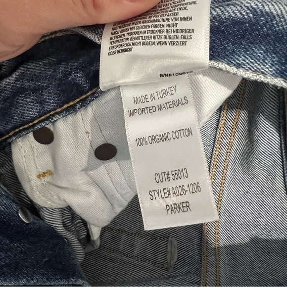 AGOLDE The Parker Vintage Cut-Off Short - Picture 9 of 12